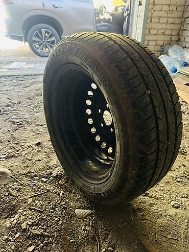 eagle: Колеса в сборе 205 / 55 / R 16, Лето, Б/у, Запаска, Легковые, Железные, отверстий - 5 — 2