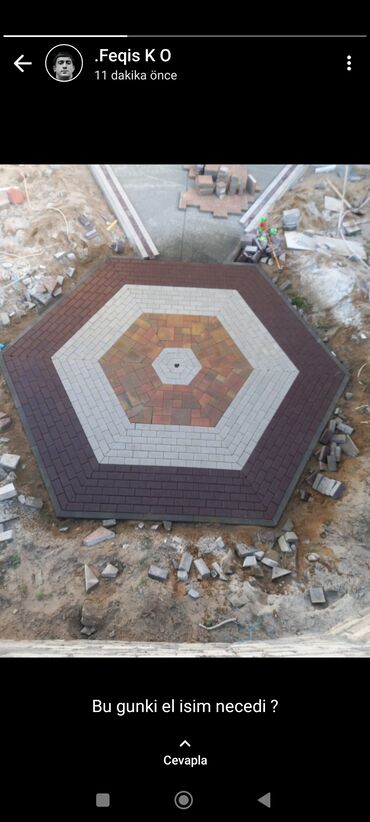 Döşəmə işləri: Xidmət: Tamet (beton bardyor daşları) her nom yuksey seviyede dowmesi — 6