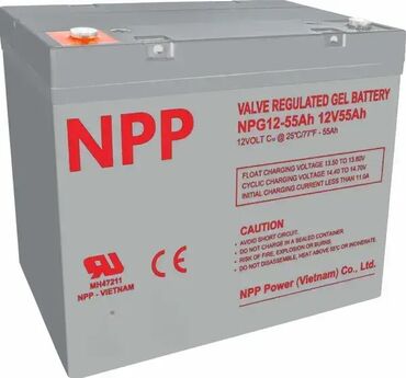 električni protočni bojler za tuširanje: Brand: NPP |x|x Model: NPP NPG12V-55Ah, GEL BATTERY, C20=55AH, T14