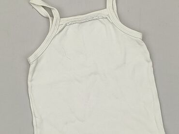 biała bluzka z ozdobnymi rękawami: Блузка, 6-9 міс., стан - Задовільний