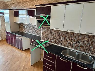Mətbəx mebeli – 575 sm Metbex mebeli 575sm 480azn qiymet sondur