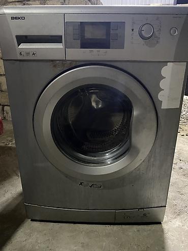 seqvey temiri: Beko önyükləməli paltaryuyan maşın - Brend/model: Beko (etiketdə Beko — 6