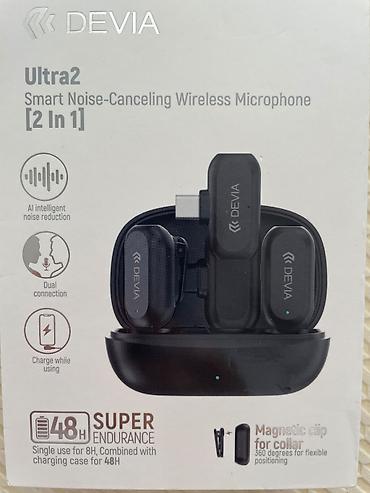 mikrofon satisi: Satılır Devia microfon, dünən Kontakt Home-dan alınıb, 1 günlük lazım — 1