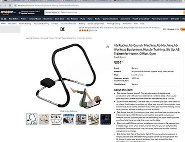 Ostale sprave za vežbanje: Crane Bauchmuskeltrainer – sprava za vežbanje trbušnih mišića - — 9