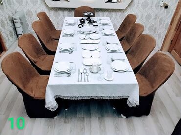 Avadanlığın icarəsi: Stol stul icarəsi, qablar, masa və oturacaq kirayə. Ad günləri — 8