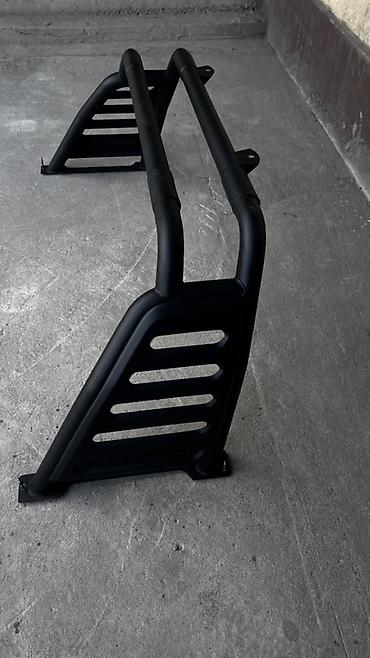 ford cargo: RAMBAR Дуга в кузов пикапа (ролл-бар), черная, металлическая. - — 2