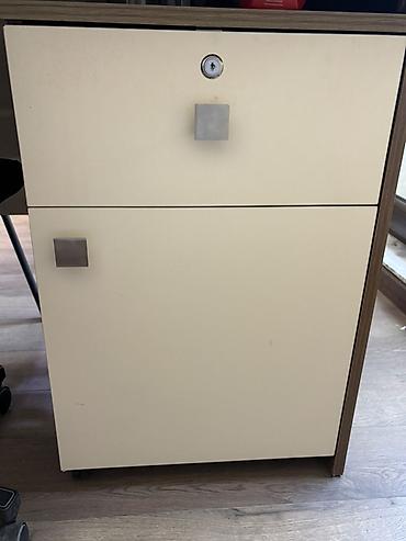 Ofis mebeli: Ofis üçün kilidli çekmecə dolabı - Model: 2 bölməli ofis çekmecəsi - — 1