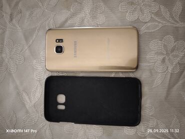 телефон fly evo tech 4: Samsung Galaxy S7 Edge, 32 GB, rəng - Qızılı, Barmaq izi, İki sim kartlı
