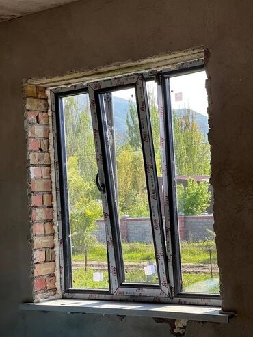 Металлопластиковые окна на заказ: Металлопластиковое окно на заказ, Тип окна: Витражные, Мансардные, Панорамные, Бесплатная установка, Без рассрочки — 24