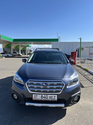транспорт авто: Subaru Outback: 2017 г., 2.5 л, Автомат, Бензин, Кроссовер