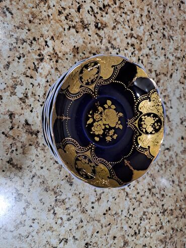 qaşıq desti: Nəlbəkilər, 6 ədədli dəst, rəng - Göy, Çexiya