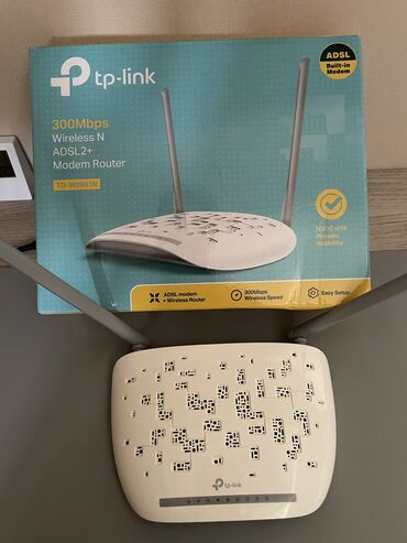 modem netis: TP-Link modemi satilir + repiter kimi istifade etmek olur bu modeli