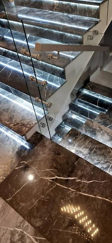 Обшивка лестниц: Обшивка лестниц Материал: Другой материал, Бесплатный замер — 11