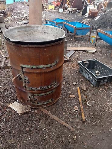 Печи, плиты: Полевой казан на твердом топливе (печь-очаг с казаном)звоните — 1