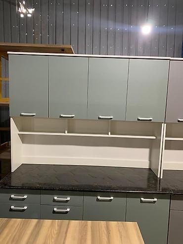 Кухонные гарнитуры: Кухонный гарнитур, Новый, цвет - Серый, ДСП, Бесплатная доставка — 2