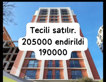 nerimanovda ev satılır: 3 комнаты, Новостройка, м. Нариман Нариманов, 98 м²