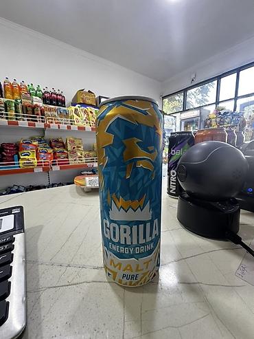Энергетический напиток Gorilla Energy Drink — вкуc Malt Pure. -