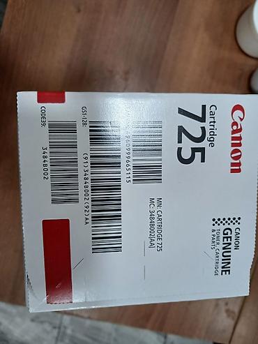 Картриджи: Canon Cartridge 725 – orijinal lazer toner Model: Cartridge 725 (MC — 1