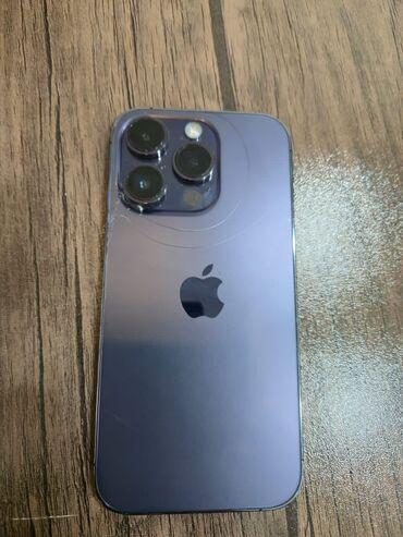 Apple iPhone: IPhone 14 Pro, 128 GB, Deep Purple, Face ID