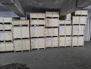 Taxta sandıq və paletli qutu komplektləri Məhsul təsviri: - Material