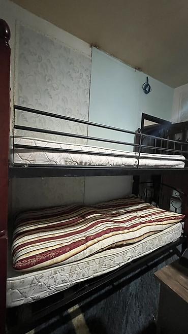 tatto: Oğlan və qız üçün, İşlənmiş, Çarpayı, Matras ilə, Siyirməsiz, Dəmir — 3