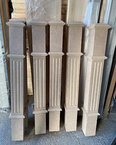 Готовые балясины: Готовая балясина, Материал: Дерево, Для тапчана, Новый — 5