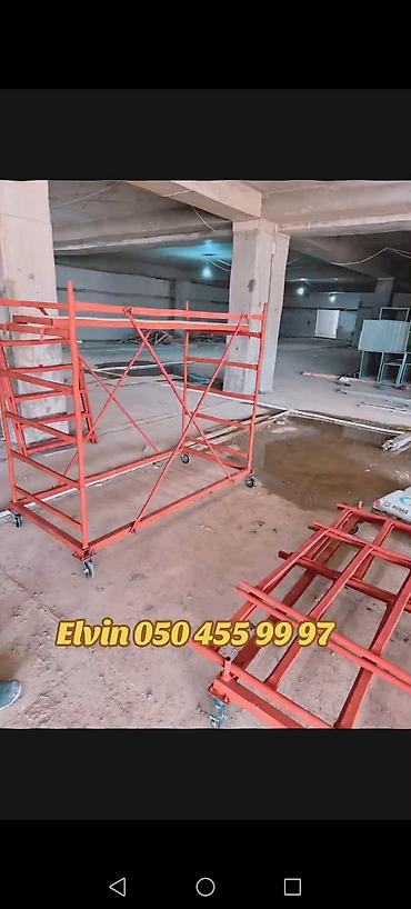 nerj profil: Rulonlu qüllə tipli iskele dəstləri Məhsul təsviri: - Daxili və — 7