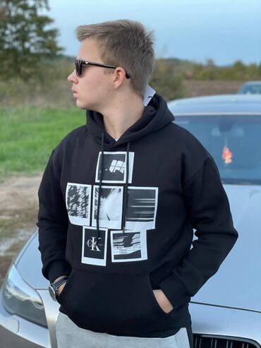 Duksevi: Calvin Klein muški duks sa kapuljačom Novo Veličine s m l xl 2xl 3xl — 5