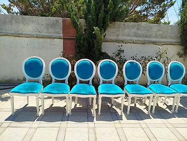 salon masa: Qonaq otağı üçün, İşlənmiş, Qatlanmayan, rəng - Ağ Stul — 4