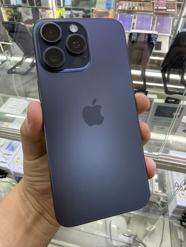 iphone 14 pro в рассрочку без переплат: IPhone 15 Pro Max, Б/у, 512 ГБ, Blue Titanium, Коробка, 89 %