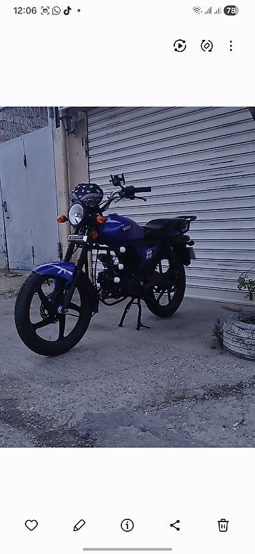 moto bot: Tufan - M50, 80 sm3, 2024 il — 2