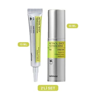 Məhsul: Celimax Retinol Shot 2’li Set – Gərginləşdirici dəri baxımı