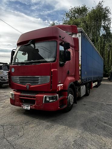 Тягач, Renault, 2012 г., Тентованный