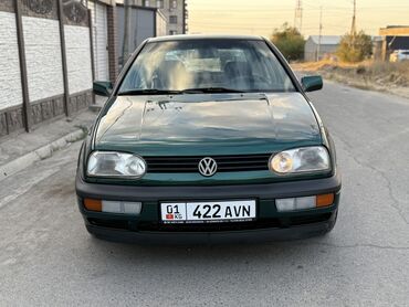 продажа авто в бишкеке и по всему кыргызстану: Volkswagen Golf: 1997 г., 1.8 л, Механика, Бензин, Хетчбек