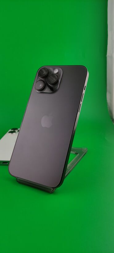 бишкек айфон 14 про макс: IPhone 14 Pro Max, Колдонулган, 256 ГБ, Кара, Каптама, Коргоочу айнек, 96 %