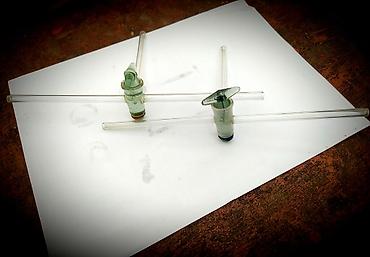 pipet: Sovet istehsalı 3-yollu T-formalı kran ştopor - Material: şəffaf — 3