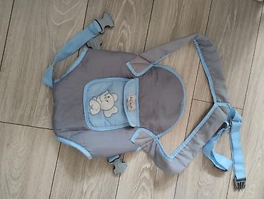Uşaq daşıma kalyaskası (baby carrier) – önə taxılan model - Rəng: boz