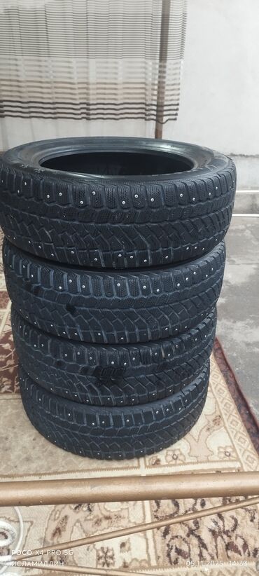 Шины: Шины 205 / 55 / R 16, Зимняя шипованная, Комплект, Легковые, Viatti — 2