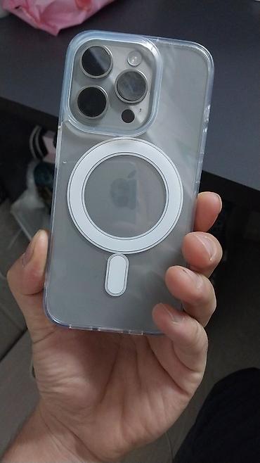 iphone d: IPhone 15 Pro, Б/у, Чехол, 92 % — 3