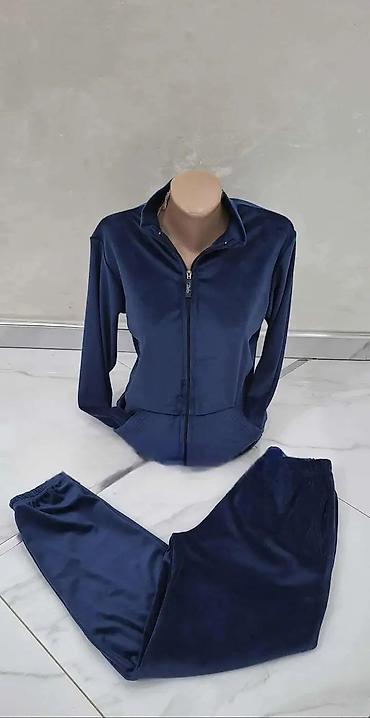 Gornji i donji deo: Ženski komplet trenerke – pliš/velur - Dvoddelni komplet: gornji deo — 10