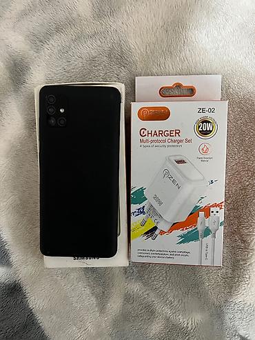 samsung ue78ks9000: Samsung Galaxy A51, 64 GB, rəng - Qara, Face ID — 10