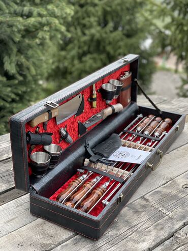 Шашлычные наборы: Подарочные наборы для шашлыка идеальный подарок для мужчин Все наборы — 6