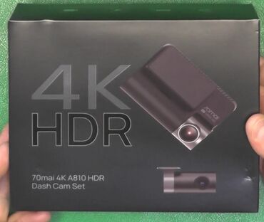 Audio: 70mai 4K A810 HDR Dash Cam Set - 4K HDR video çəkilişi: yüksək