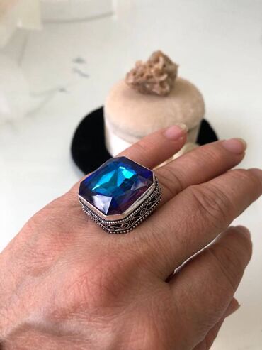 crystal vejp: Women's ring, Material: Crystal