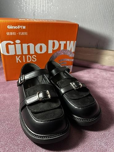 детские военные формы бишкек: Туфли GinoPTW Kids, модель Mary Jane в школьном стиле. - Цвет: черный — 2