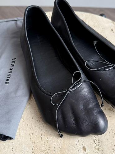 Туфли: Туфли, 37, Balenciaga, Б/у, цвет - Черный — 2