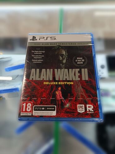 проек: Игровой диск Alan Wake II Deluxe Edition для PlayStation 5. Включает