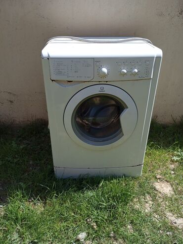 tikiş maşını janome: Paltaryuyan maşın Indesit, 6 kq, Yeni, Qurutma var