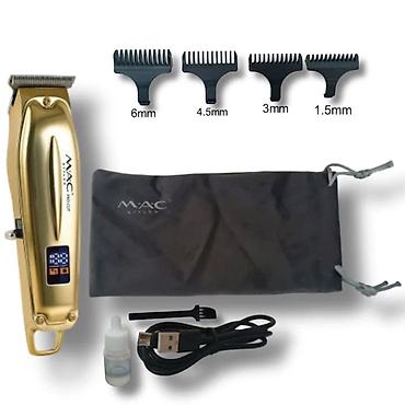 sac acıcı: №: 12922 Məhsulun adı: Saç kəsimi üçün cihaz M.A.C Styler MC-5821 — 2