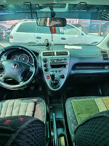 купе кабриолет: Honda Civic: 2003 г., 1.6 л, Механика, Бензин, Хэтчбэк — 6